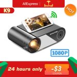 Byintek ? mini tv portable k9 wifi sans fil mini vido lcd home cinma hd led 1080p pour