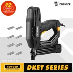 Deko dket02 agrafeuse lectrique et agrafeuse agrafeuse pour cadre avec agrafes et outil de travail