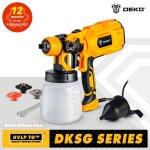 Deko dksg series hvlp pistolet de pulvrisation peinture lectrique arographe haute pression outils