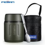 Feijian ? thermos alimentaire 500ml bocal alimentaire isol sous vide en acier inoxydable 316 avec