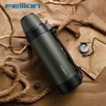 Feijian ? thermos militaire portable de voyage pour le thé tasses à grande tasse pour le café Feijian ? thermos militaire portable de voyage pour le thé tasses à grande tasse pour le café