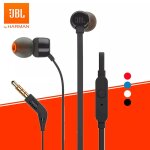 Jbl ? couteurs avec fil t110 oreillettes de sport stro musique basse profonde commande en