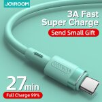 Joyroom ? cble usb pour samsung s9 s10 et huawei charge rapide 3 0 chargeur type c matire en