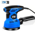Ponceuse �lectrique � rotation al�atoire 300 w machine � poncer avec 21 papiers de verre de 125 mm