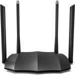 Routeur wifi dual band ac1200 v3. 0 - tenda ac8 4x6 dbi antennes ports gigabit contrl parental