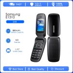 Samsung ? t�l�phone portable e1310 original reconditionn� et d�verrouill� flip e1310c guru1310