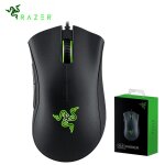 Souris de jeu filaire razer deathadder essential 6400dpi capteur optique 5 boutons indépendants Souris de jeu filaire razer deathadder essential 6400dpi capteur optique 5 boutons indépendants