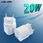 Uslion ? chargeur rapide 3. 0 qc 4. 0 pd 20w usb type c pour iphone 13 12 samsung xiaomi chargeur de Uslion ? chargeur rapide 3. 0 qc 4. 0 pd 20w usb type c pour iphone 13 12 samsung xiaomi chargeur de