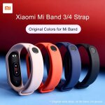 Xiaomi ? bracelet connect mi band 4 5 original rose vin rouge compatible avec mi smart band 5 4