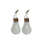 2 ampoules solaires d�coratives � suspendre