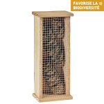 Abri pour chrysopes en bois coloris naturel