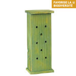 Abri � coccinelles en bois coloris vert