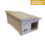 Abri pour hrissons en bois botanic