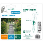 Adaptateur en plastique avec embout automatique mle filetage 20x27 mm