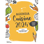 Agenda cuisine 2024 ditions marie claire - multicolore 23 x 17 cm