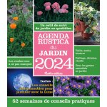 Agenda rustica du jardin 2024 - rustica ditions - multicolore 19 x 22 cm - 144 pages