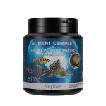 Aliment complet pour poissons de fond herbivores pleco menu chips coloris multicolore