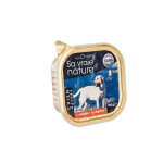Aliment humide complet pour le chien senior � la volaille et aux l�gumes sa vraie nat