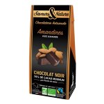 Amandines au chocolat et  la pte d amande en ballotin de 125 g