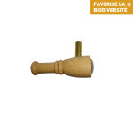 Appeau msange hupee en bois de couleur beige