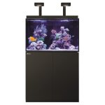 Aquarium eau de mer avec un meuble coloris noir max® e 260 led red sea - 90 x 57, 5 x Aquarium eau de mer avec un meuble coloris noir max® e 260 led red sea - 90 x 57, 5 x