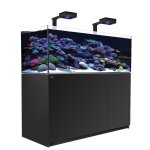 Aquarium eau de mer avec un meuble coloris noir reefer deluxe xl 525 red sea - 150 x Aquarium eau de mer avec un meuble coloris noir reefer deluxe xl 525 red sea - 150 x