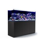 Aquarium eau de mer avec un meuble coloris noir reefer xxl 750 red sea - 180 x 65 x