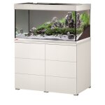 Aquarium avec meuble coloris blanc proxima eheim 250l