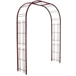 Arche premium dcor treillage en fer vieilli