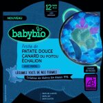 Assiette festin de patates douces bio babybio - 230 g