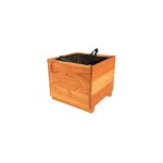 Bac city en mlze huil 45 x 45 x h 40 cm