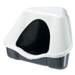 Bac  litire pour cochons d'inde et petits lapins coloris noir ferplast nora 29 x