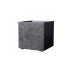 Bac millenium carr gris anthracite 80 litres 49x49 cm