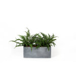 Bac rectangle stream s / 3 anthracite h. 23 cm