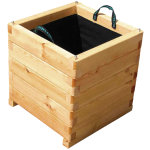 Bac renata carr en mlze huil 70 x 70 x 70 cm