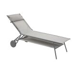 Bain de soleil miami ii haut galet tube titanium batyline duo lafuma mobilier - 88 x