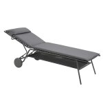 Bain de soleil miami ii haut silver tube titanium becomfort lafuma mobilier - 80 x 1