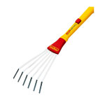 Balai  gazon  main coloris mtal 12 cm
