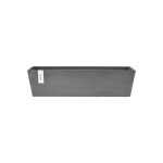 Balconni�re bruges coloris gris en plastique recycl� ecopots - 80 x 20 x 20 cm - 25 l