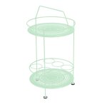 Bar portatif plateau perfor coloris vert en acier fermob -  40 cm