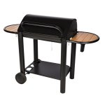 Barbecue grand chef en fonte et en acier 138 x 58 x 96 cm