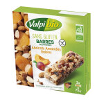 Barres abricot amandes et raisins bio en boîte carton valpibio - 75 g Barres abricot amandes et raisins bio en boîte carton valpibio - 75 g