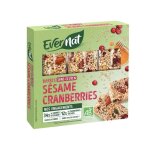 Barres sesame et cranberries 75 g evernat
