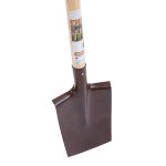 Bche  rebord col de cygne et manche bois 115 cm