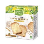 Biscottes bio  la farine complte 270 g