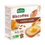 Biscottes  la farine compltes bio - 300 gr