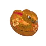 Boite forme lapin avec friture chocolat au lait bio taloma - 45 g