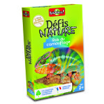 Boite de jeu dfis nature sur le thme les rois du camouflage