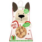 Boîte de noël pour chien avec des friandises coloris multicolore wouapy 100 g Boîte de noël pour chien avec des friandises coloris multicolore wouapy 100 g