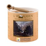 Bote sel rose fin de l'himalaya et cuillre en bois comptoirs & compagnies - 250 g